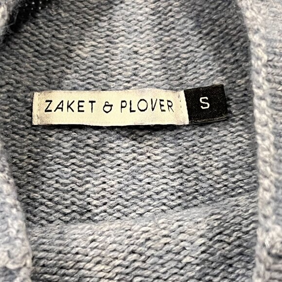 Zaket & Plover Color Block Pullover Sweater, Blue, S - Picture 4 of 9